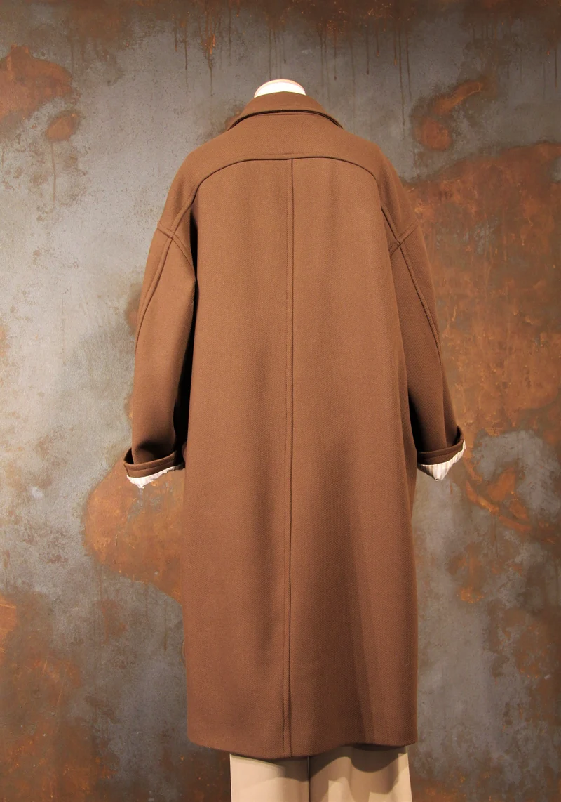 Manteau chocolat Matisse