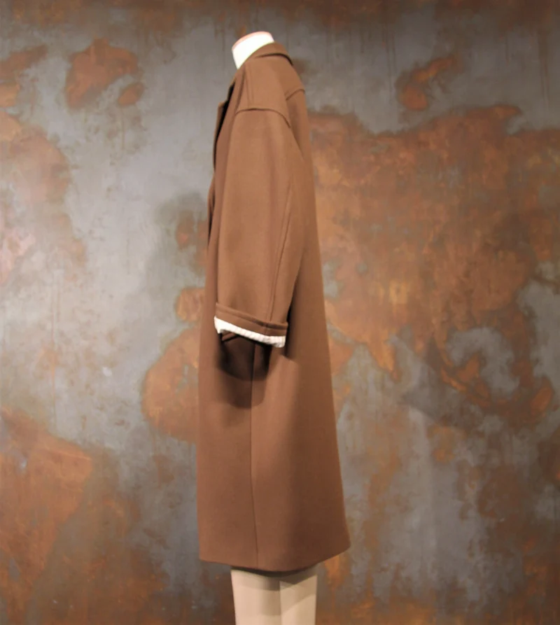 Manteau chocolat Matisse