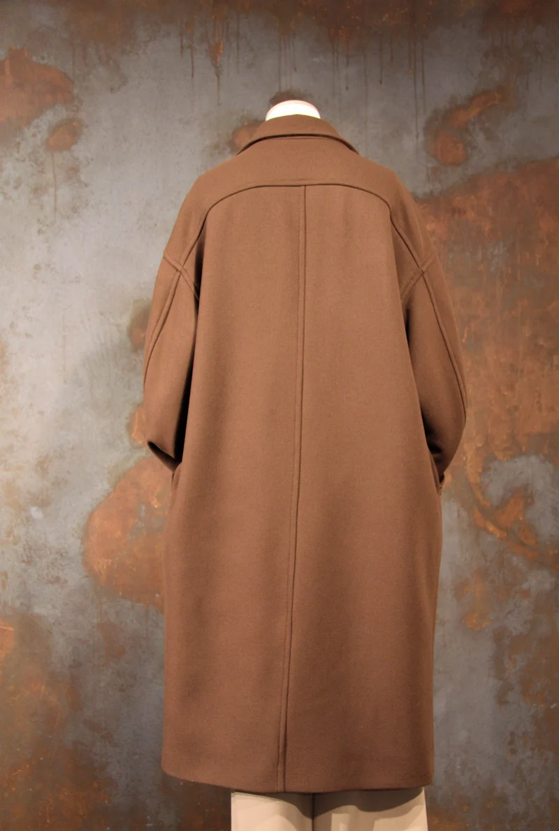 Manteau chocolat Matisse