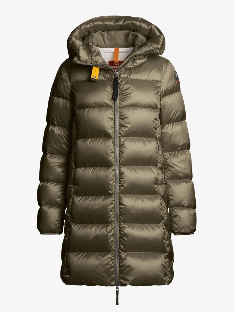 Doudoune longue déperlante Parajumpers Marion - Kaki