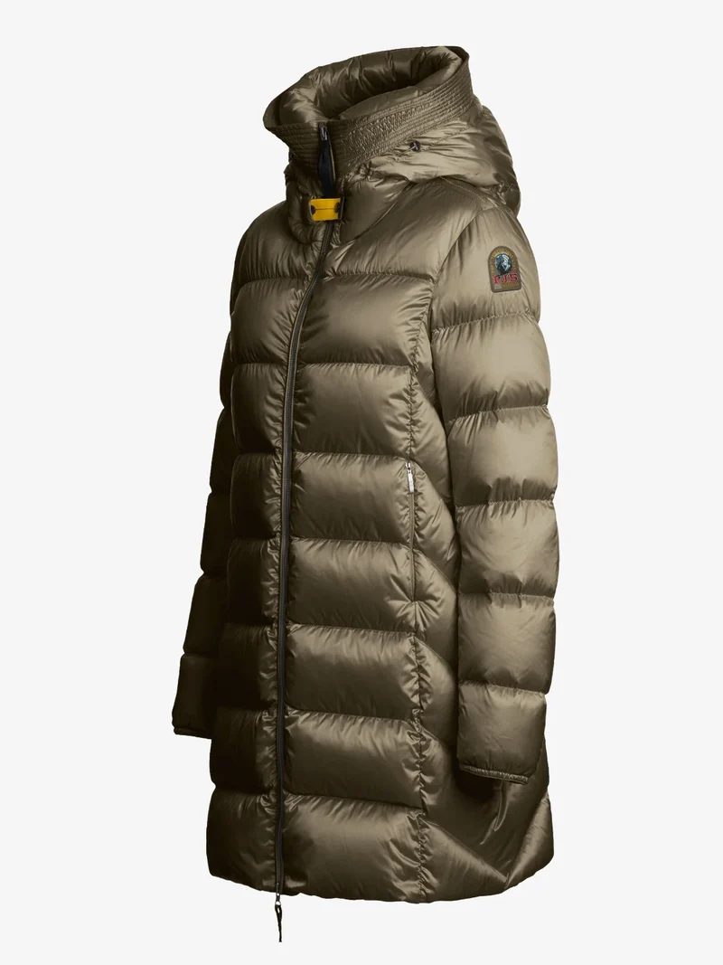 Doudoune longue déperlante Parajumpers Marion - Kaki