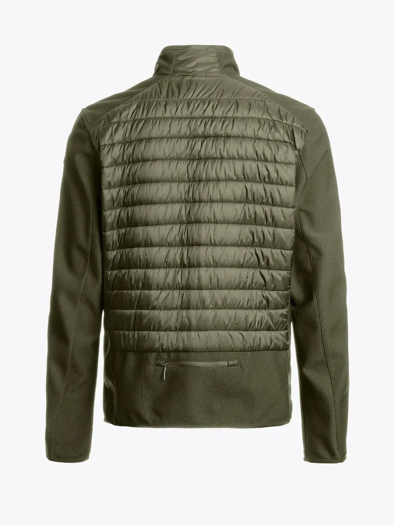 Veste bi-matière déperlante Parajumpers Jayden - Kaki