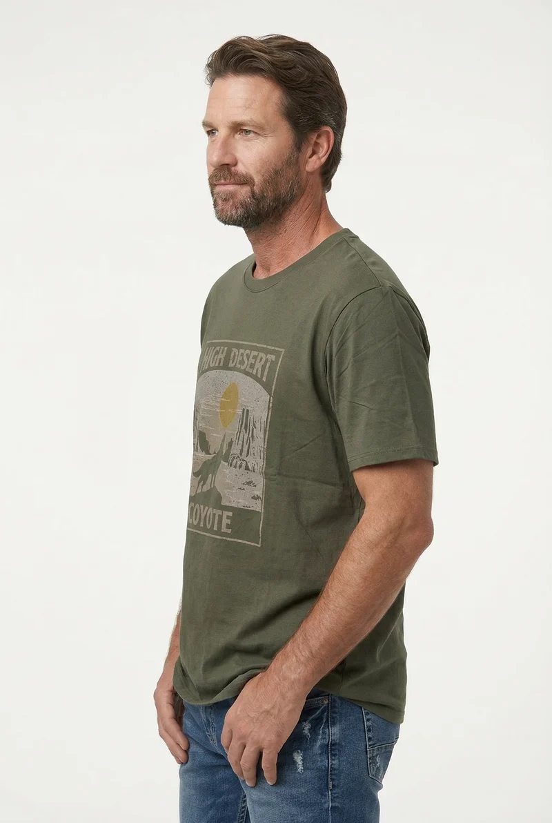 T-shirt graphique coyote