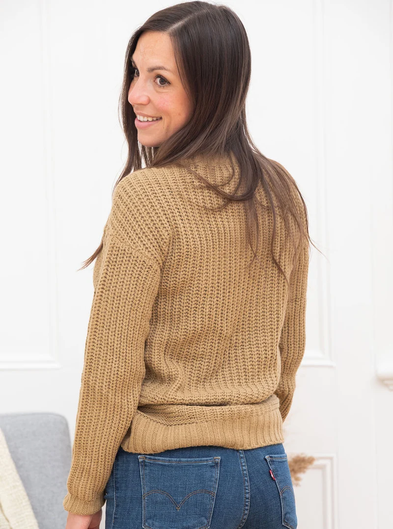 Chandail tricot douillet | 4 couleurs