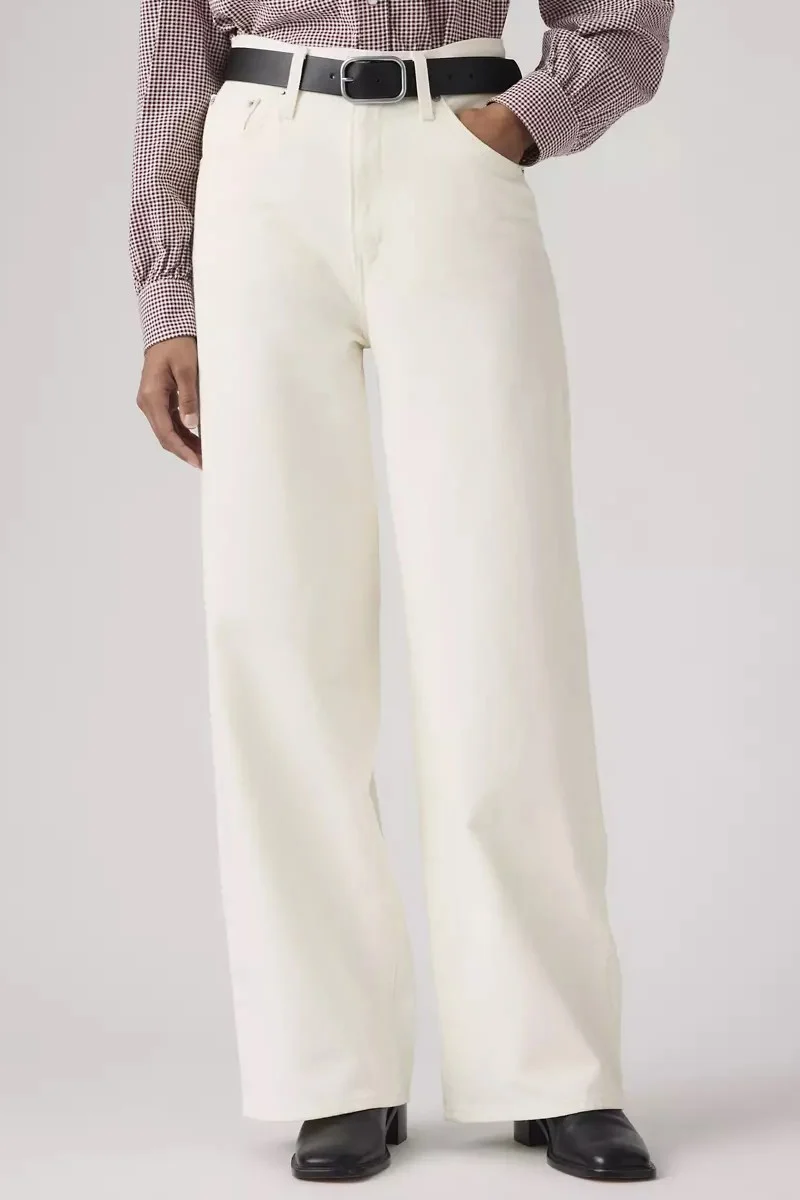 Le jeans Levi's blanc | Cinch baggy