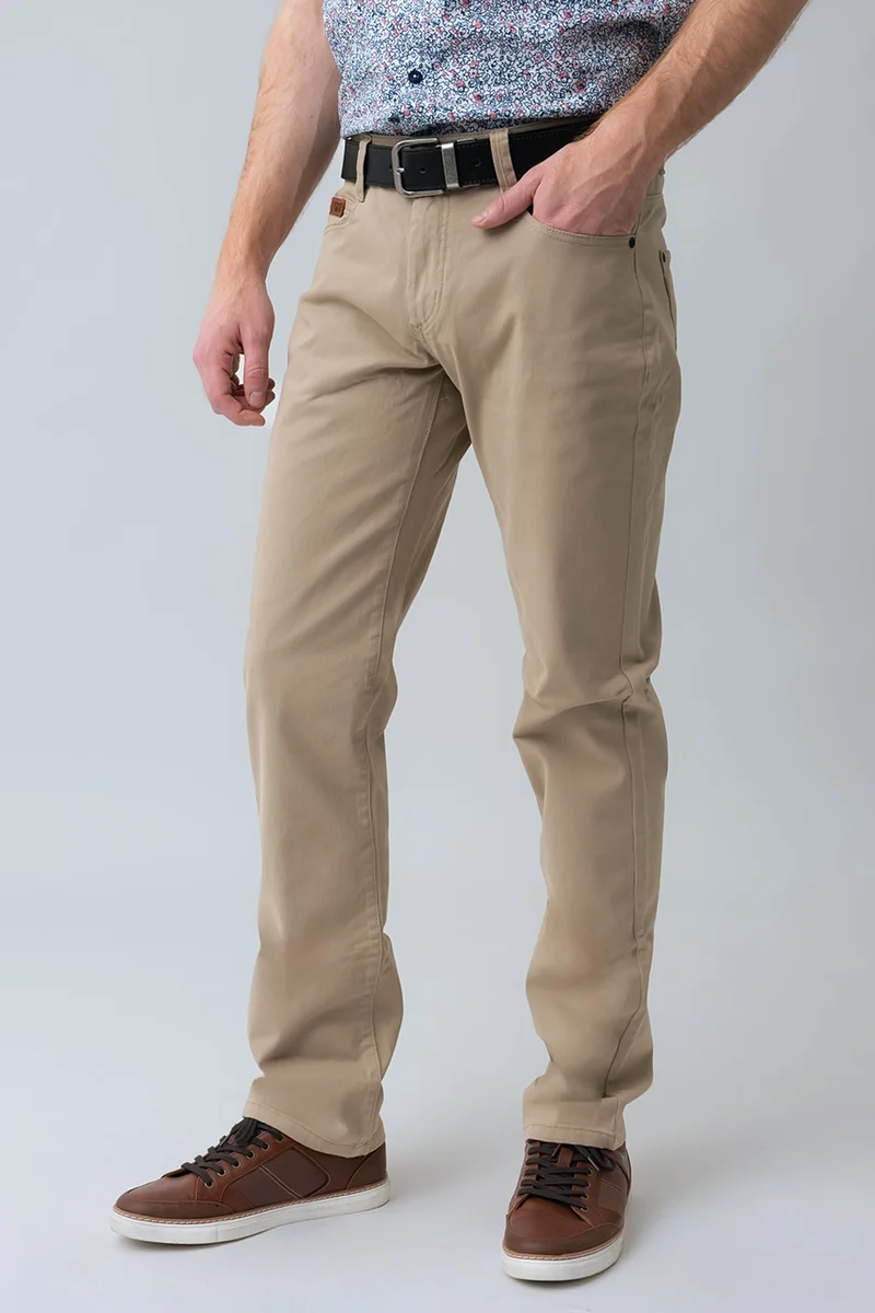 Le pantalon droit uni | Modèle Tremblay