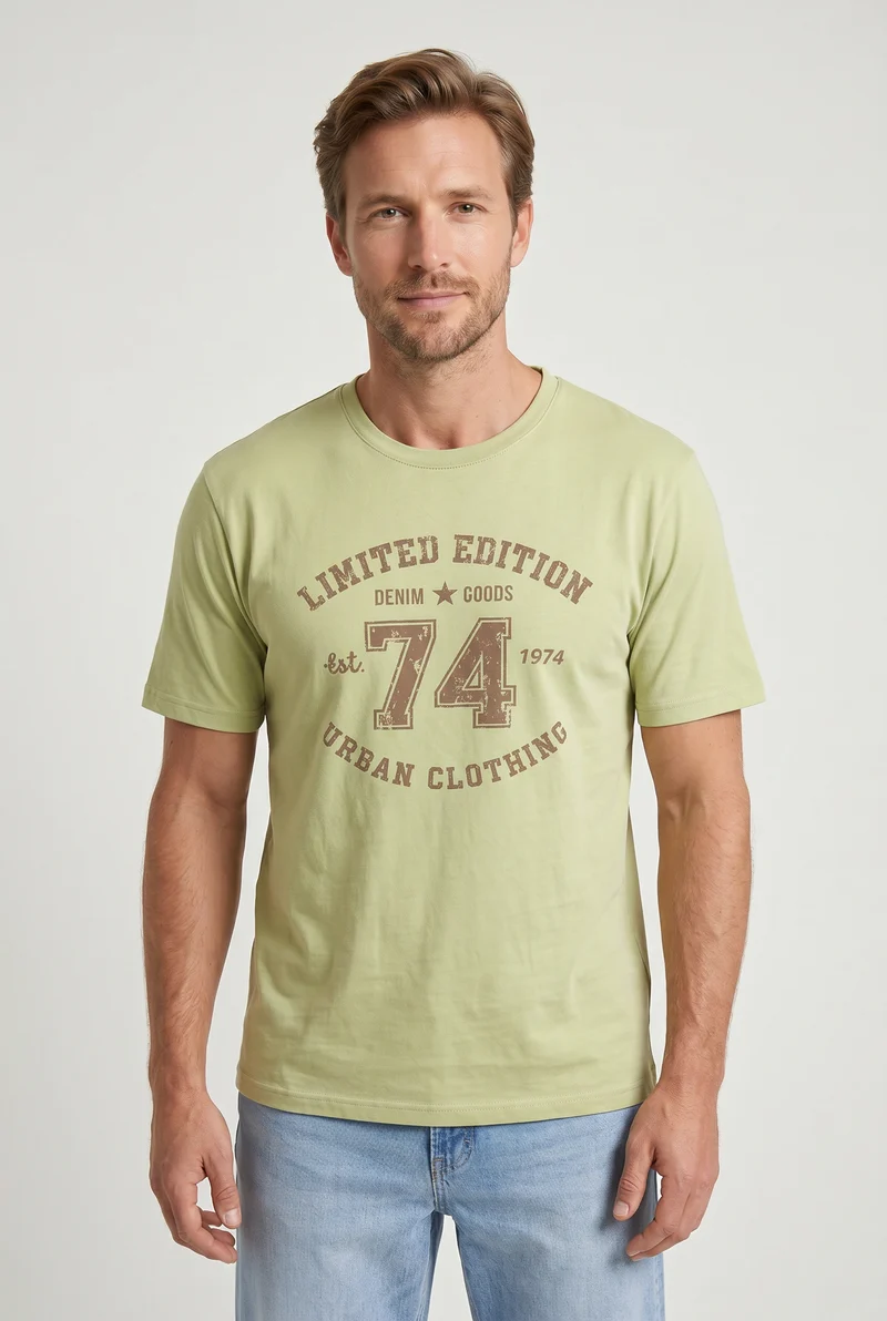 Le t-shirt à coupe relaxe imprimé 74