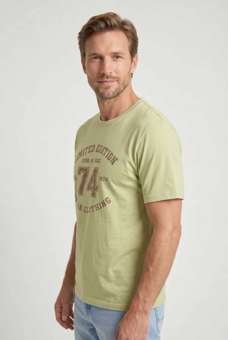 Le t-shirt à coupe relaxe imprimé 74