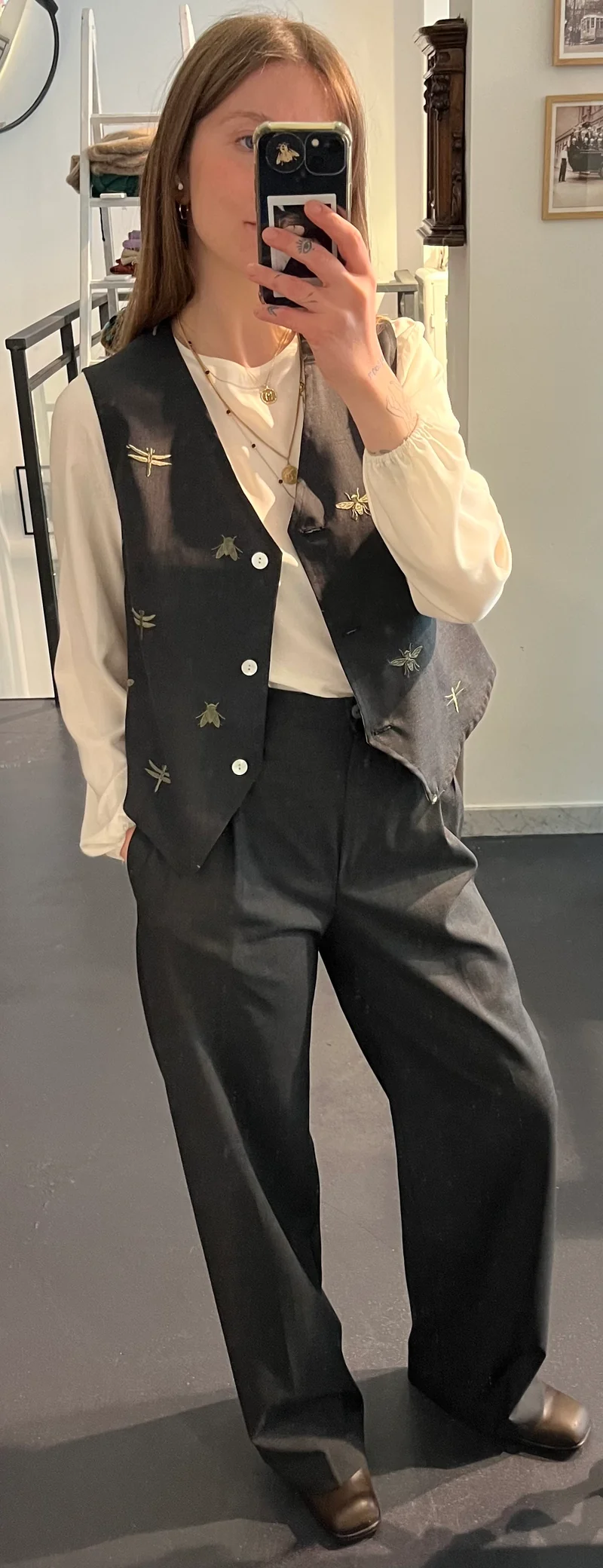 Pantalon Miró anthracite