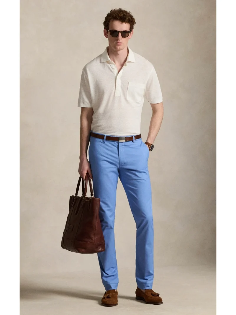 Pantalon chino Ralph Lauren bleu