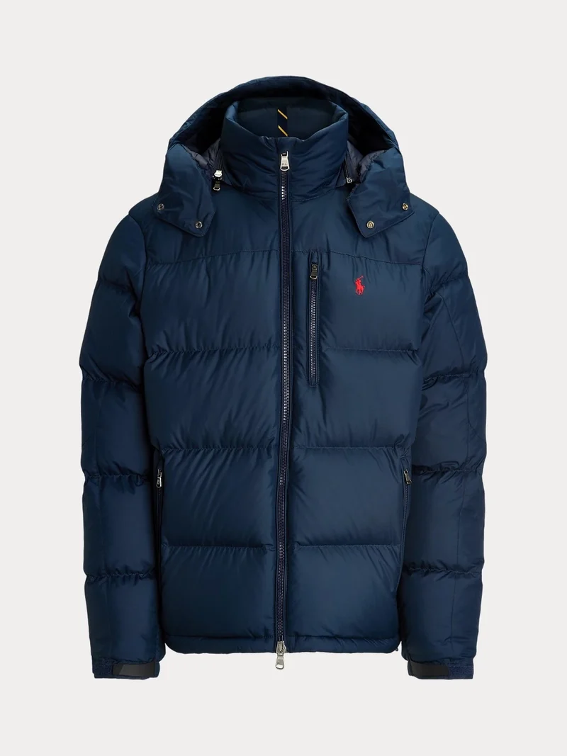 Doudoune déperlante Ralph Lauren marine en duvet