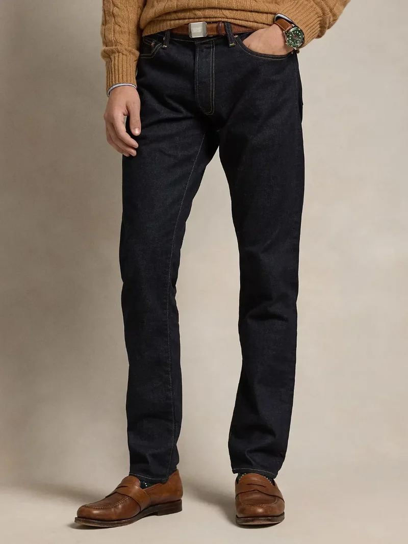 Jean slim Ralph Lauren bleu stretch