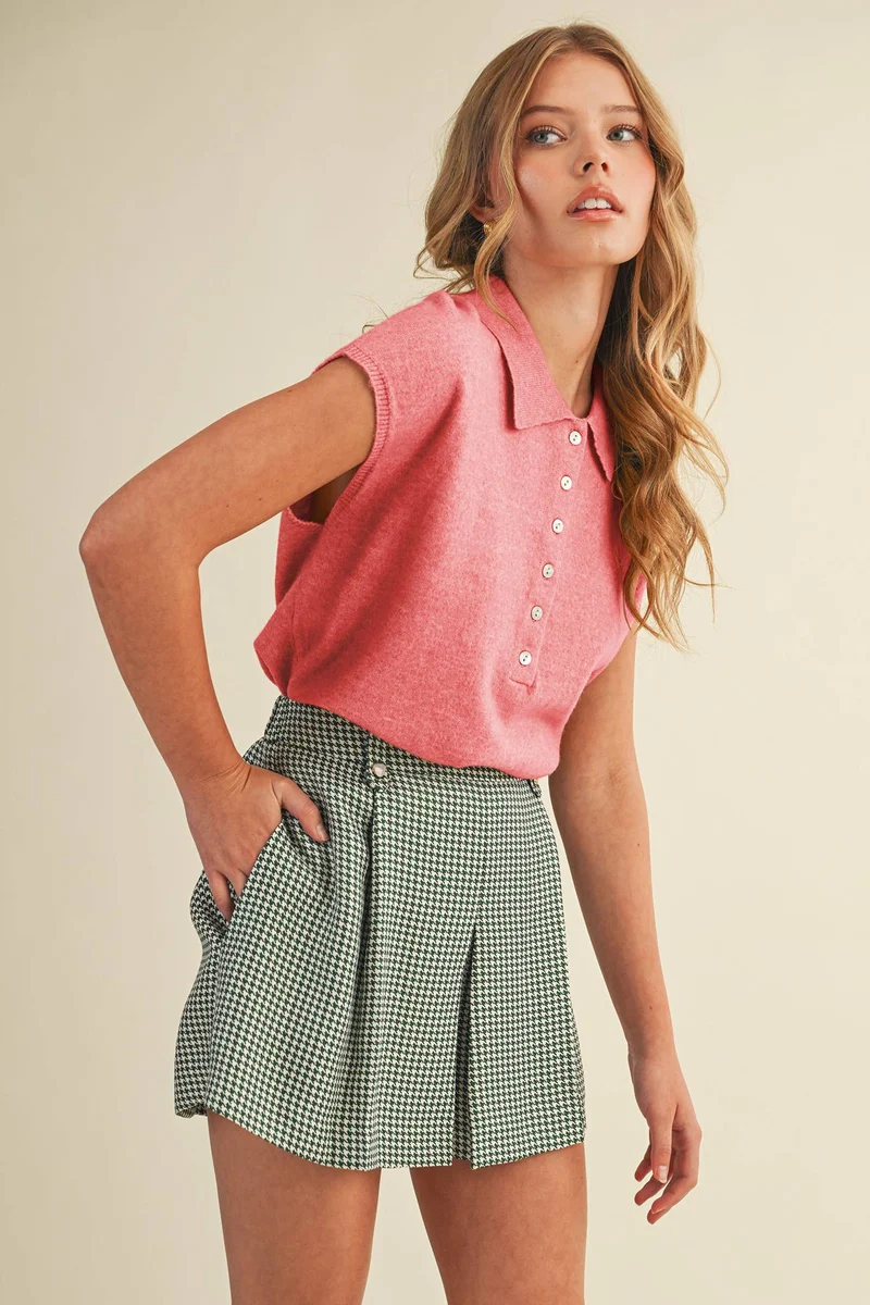 Cap Sleeve Sweater OAT