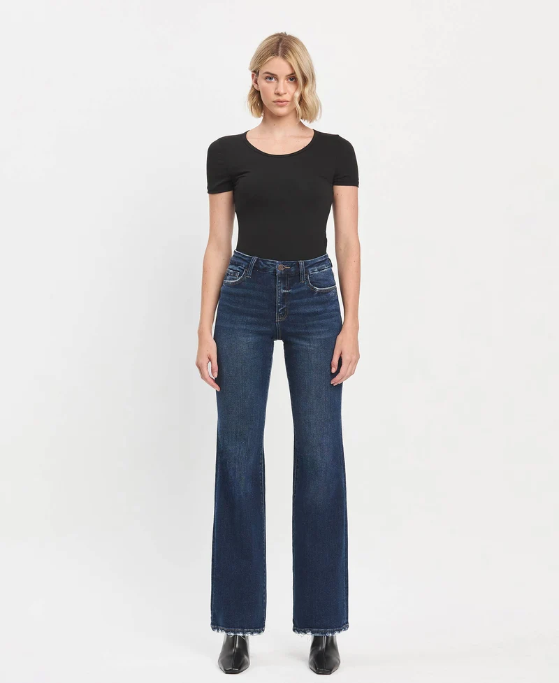 High Rise Relaxed Flare