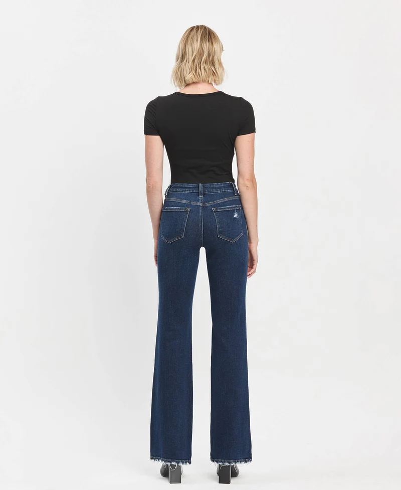 High Rise Relaxed Flare