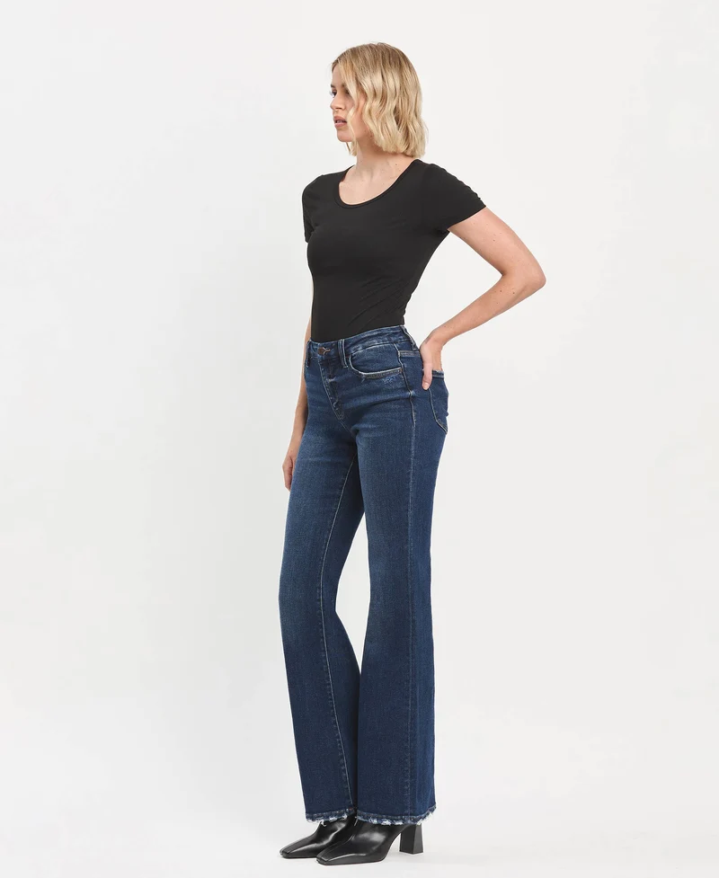 High Rise Relaxed Flare