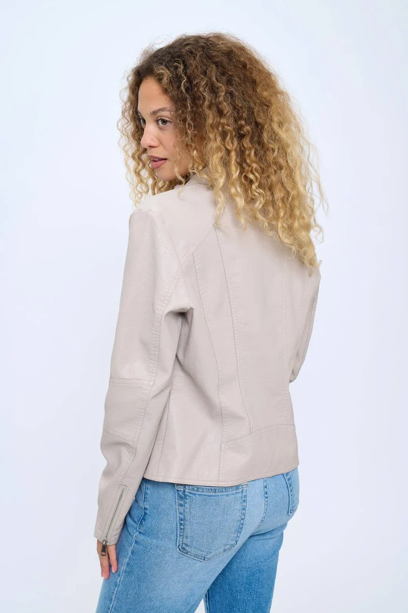 Vegan Leather Jacket
