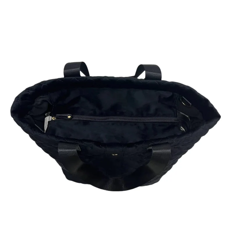 The Debra Diamond Tote Black Velvet