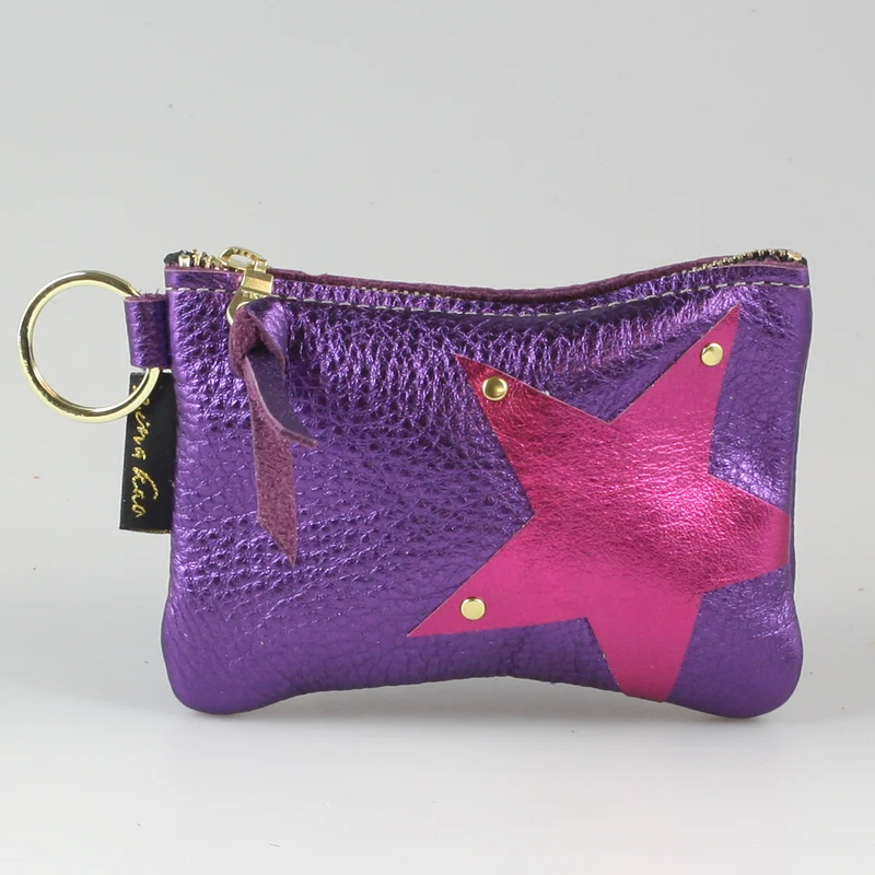 The NEW SIDE STAR Applique Kara: Metallics: Bronze w/Pewter Star / Ring