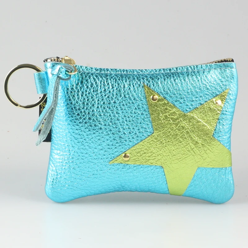 The NEW SIDE STAR Applique Kara: Metallics: Bronze w/Pewter Star / Ring
