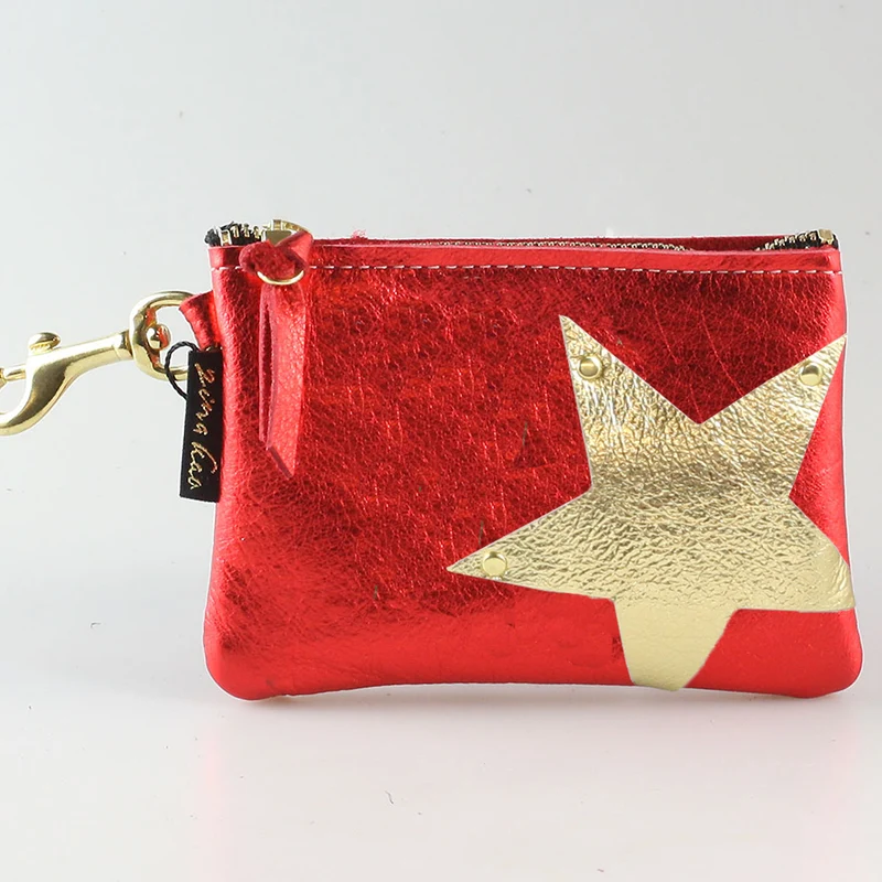 The NEW SIDE STAR Applique Kara: Metallics: Bronze w/Pewter Star / Ring