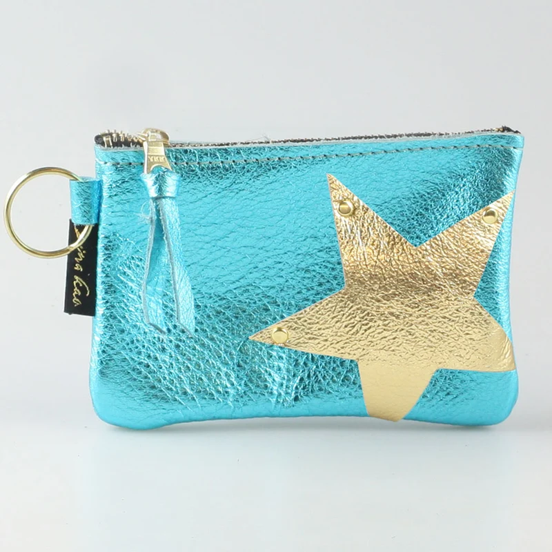 The NEW SIDE STAR Applique Kara: Metallics: Bronze w/Pewter Star / Ring