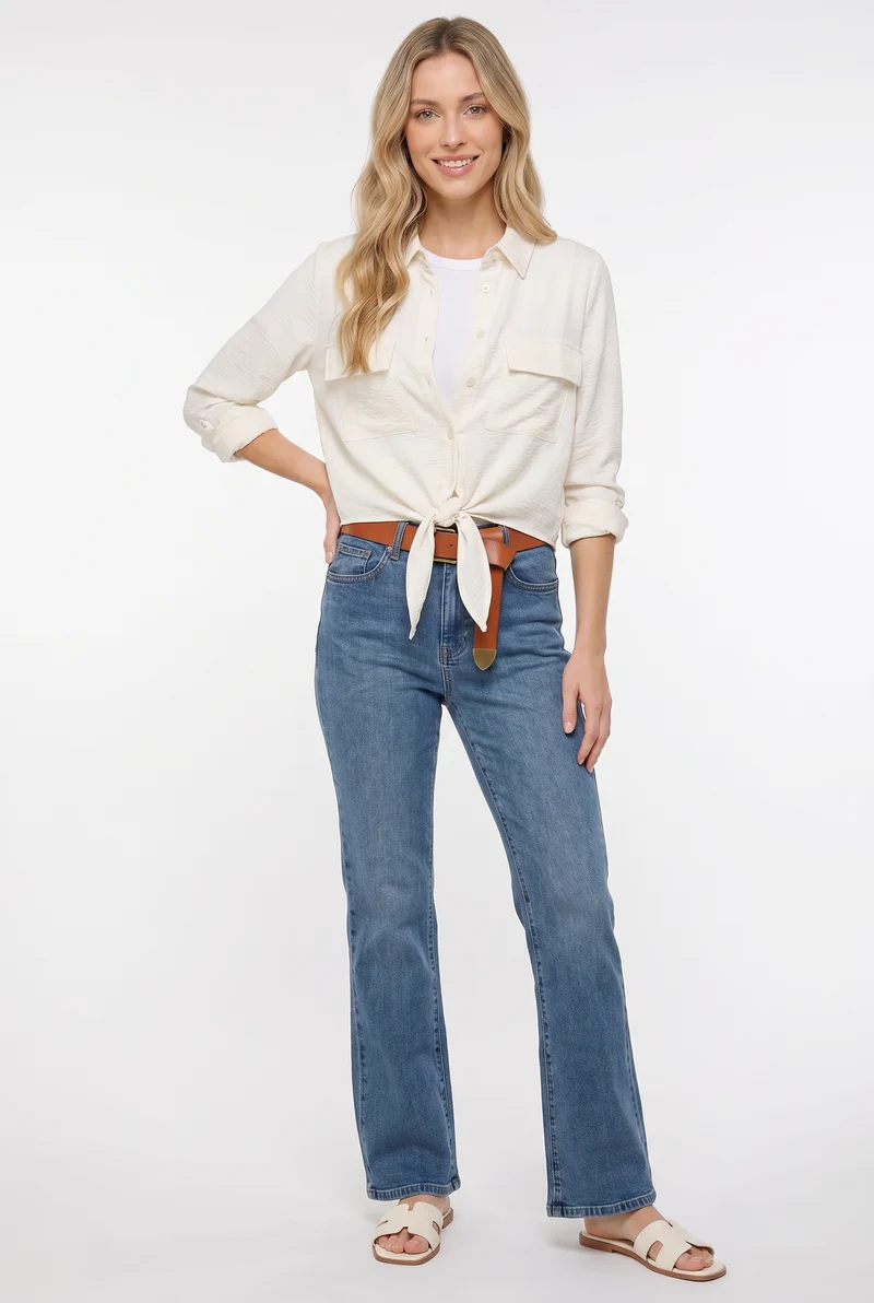 Le jeans Lois évasé | Modèle Georgia