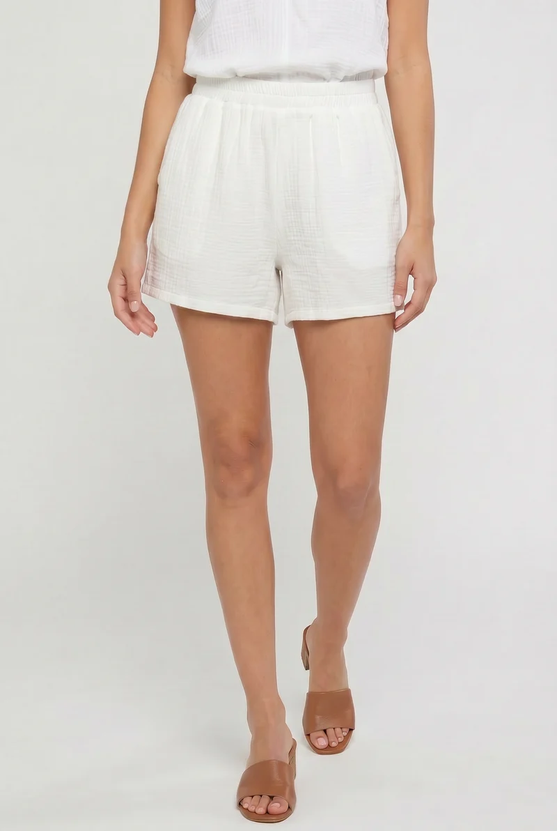 Le short en gaze ultra confortable
