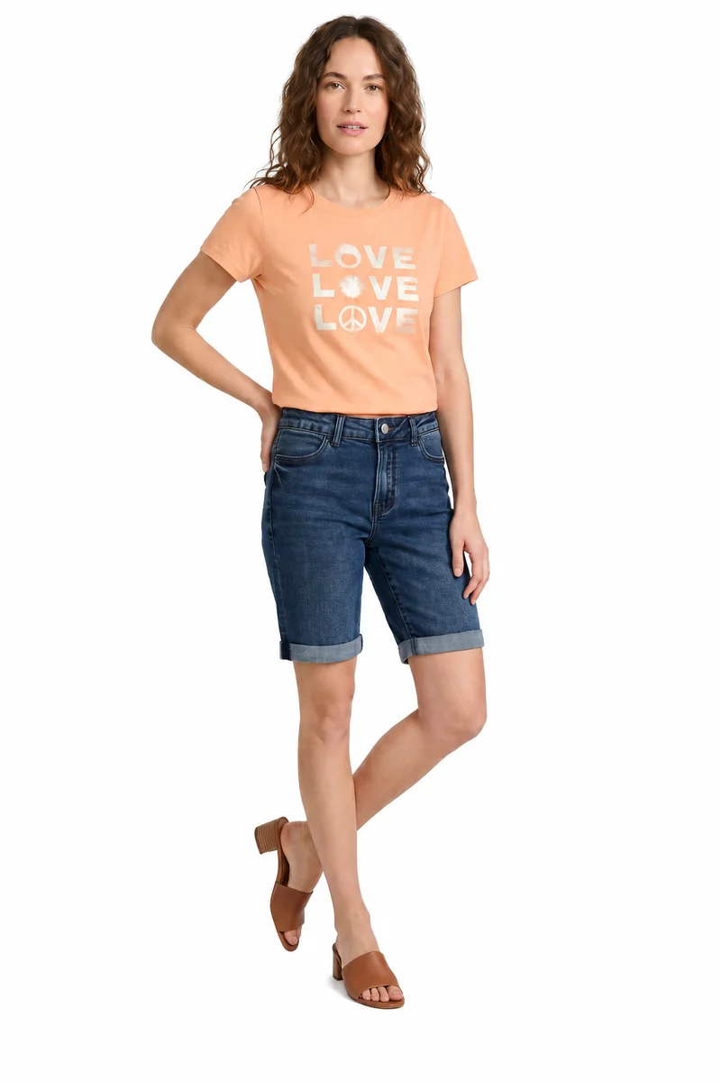 Bermuda en denim