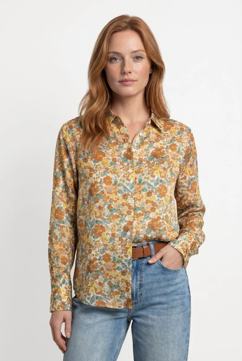 Chemise fleurie légère
