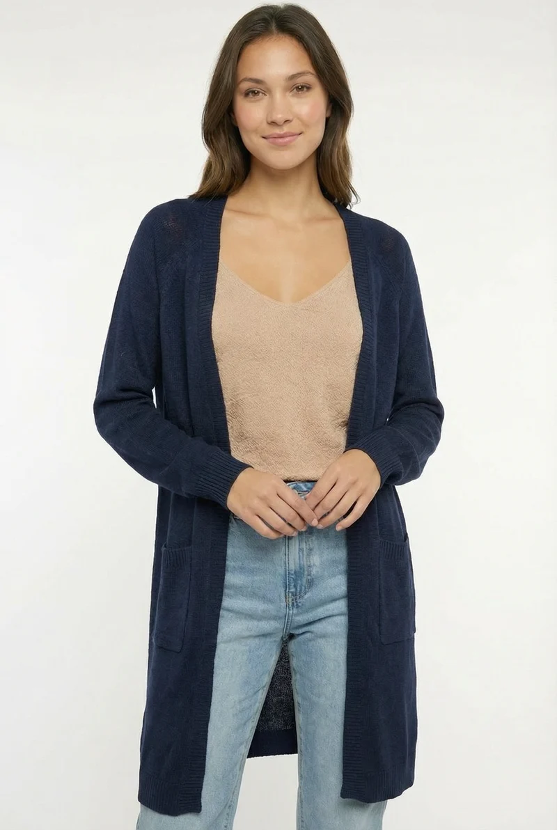 La camisole en mélange de lin
