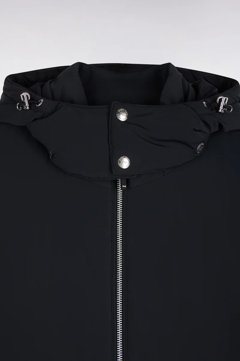 Doudoune en nylon noir