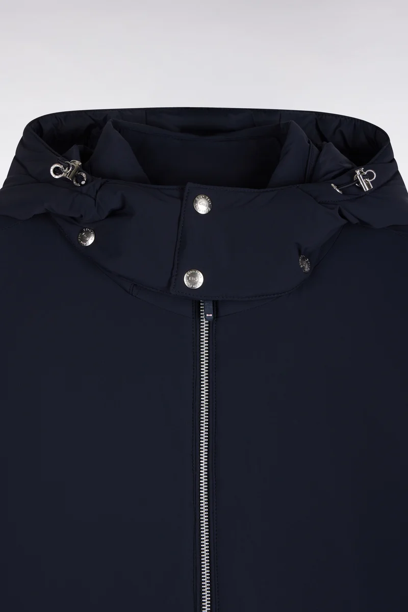 Doudoune en nylon marine