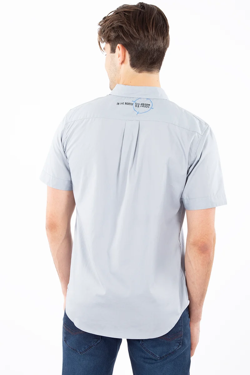 Chemise logo manches courtes | Oxygen | 2 couleurs