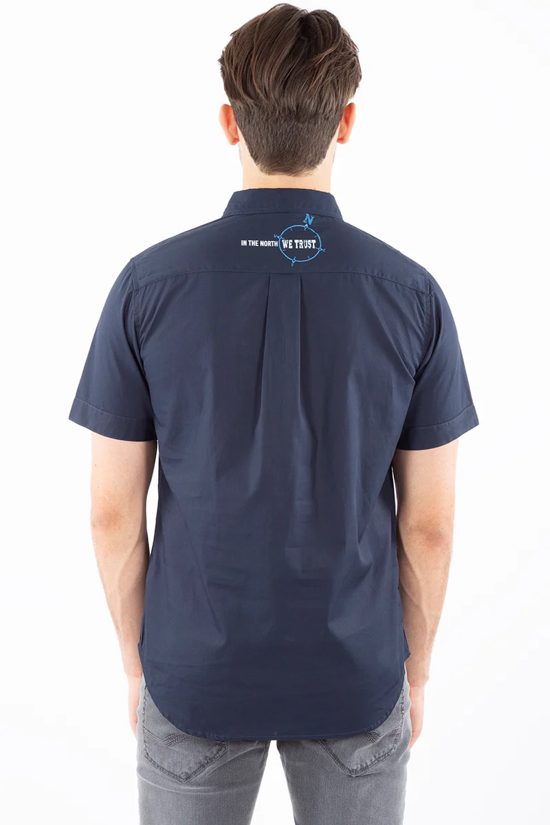 Chemise logo manches courtes | Oxygen | 2 couleurs