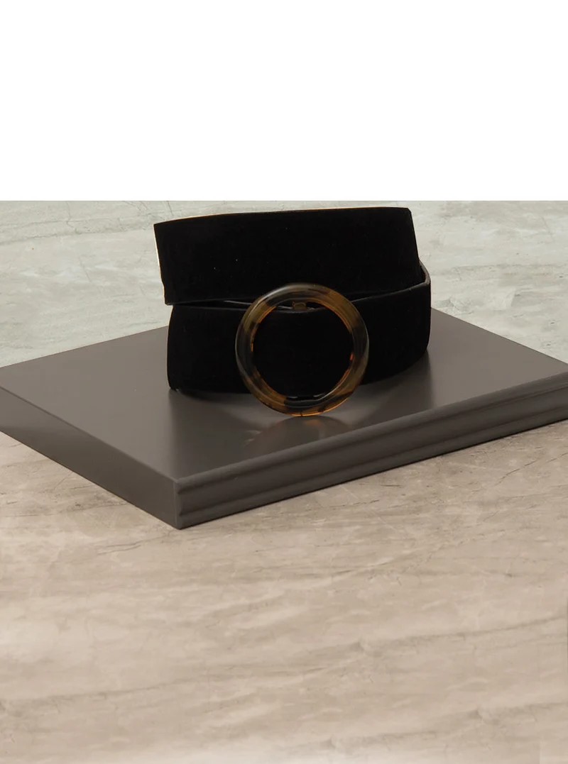 Ceinture pour femme avec boucle léopard