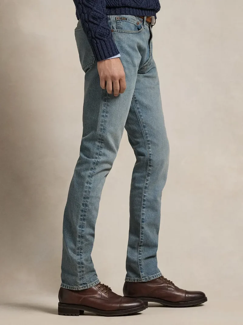 Jean slim Ralph Lauren bleu stretch