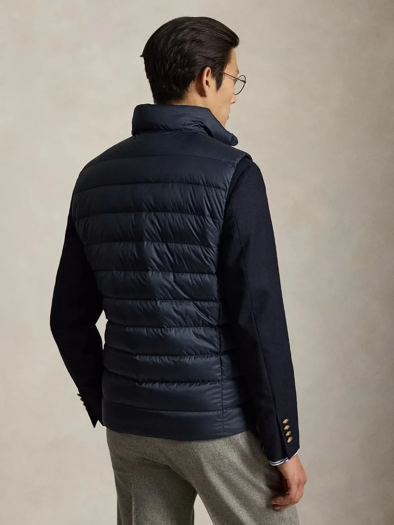 Doudoune sans manches déperlante Ralph Lauren marine