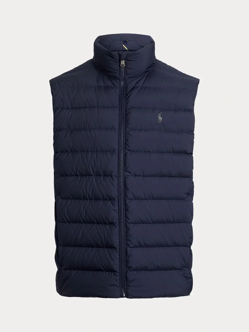 Doudoune sans manches déperlante Ralph Lauren marine