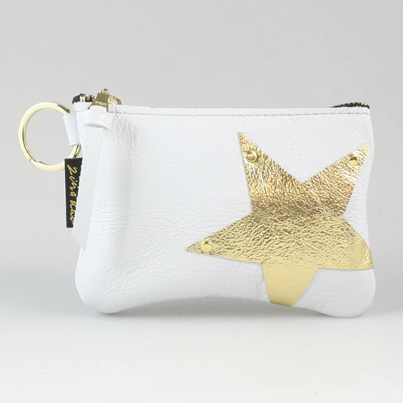 The NEW SIDE STAR Applique Kara: Metallics: Gunmetal w/Gold Star / Ring