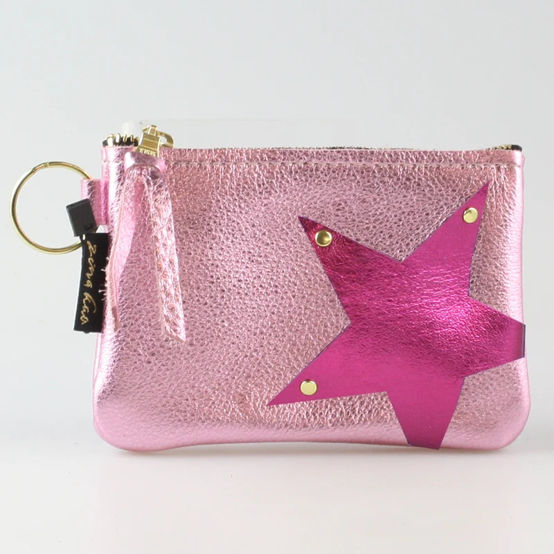 The NEW SIDE STAR Applique Kara: Metallics: Gunmetal w/Gold Star / Ring