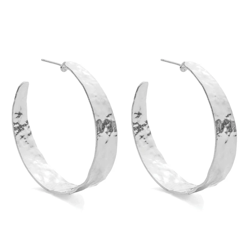 Perfectly Gilded Hoops: Gold / Medium