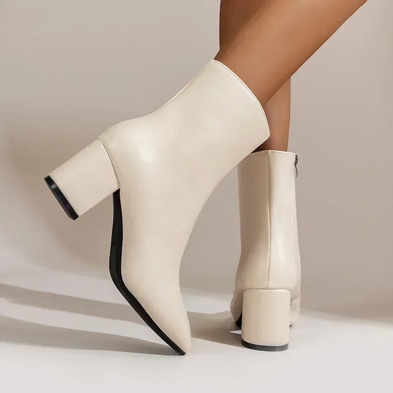 Charlotte | Chaussures pour femme avec fermeture éclair latérale