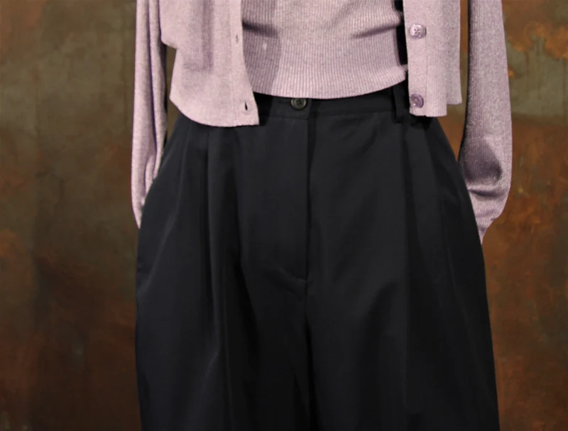 Pantalon bleu marine Miro
