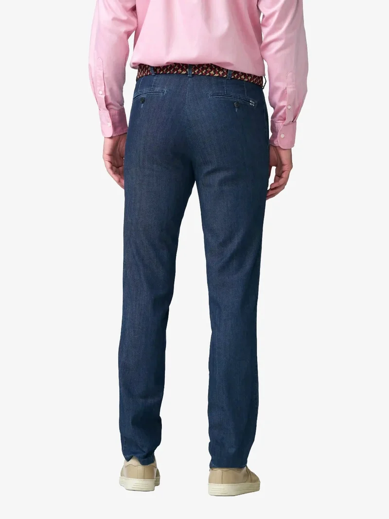 Pantalon en jean Meyer bleu