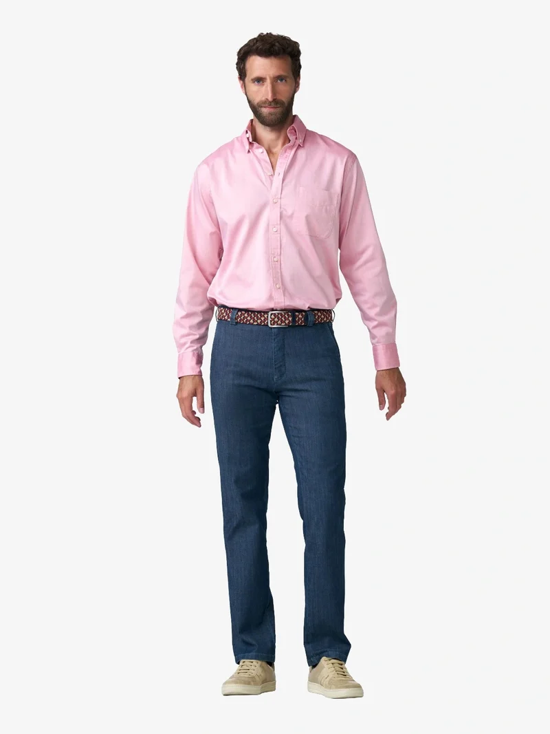 Pantalon en jean Meyer bleu