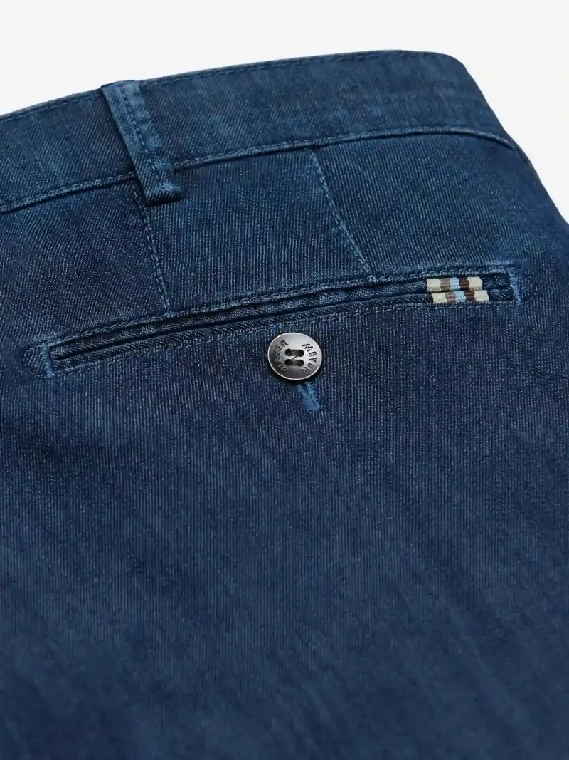 Pantalon en jean Meyer bleu