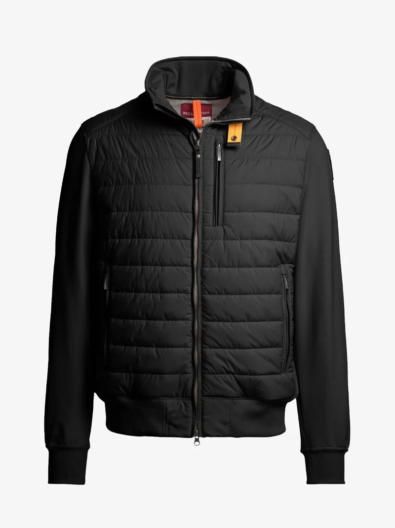 Veste bi-matière Parajumpers Elliot - Noir