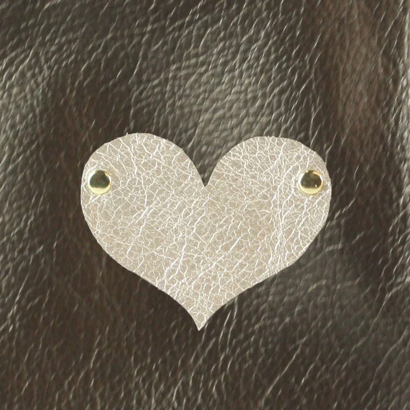 The Applique Kara: Heart: Pyrite / Lobster