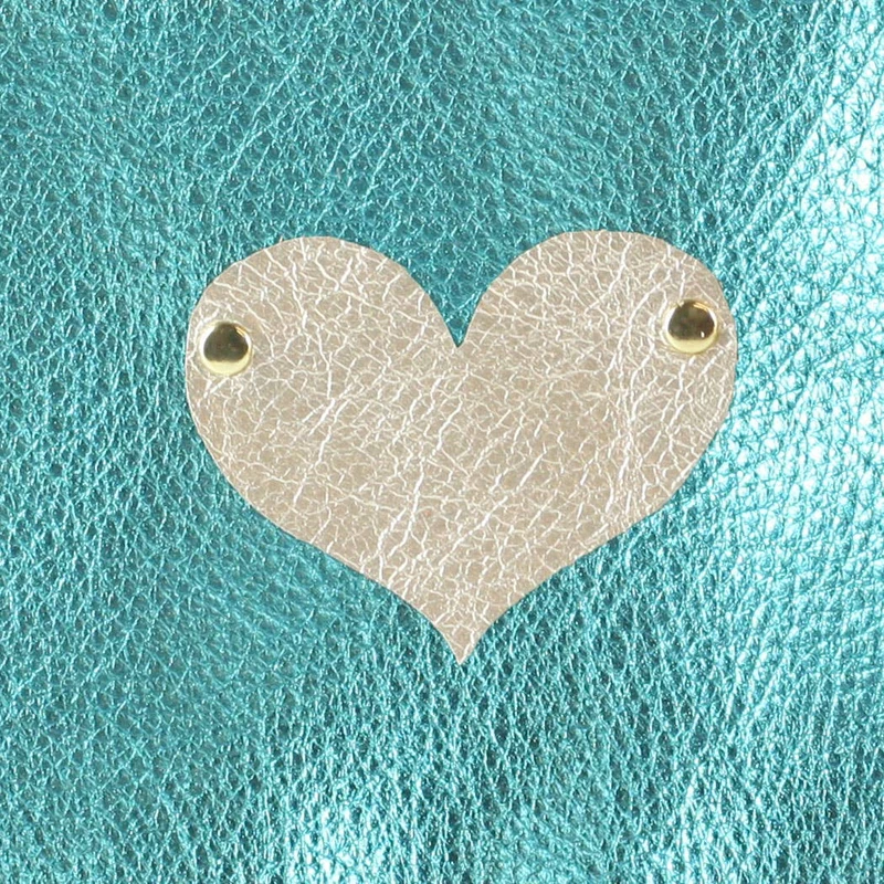 The Applique Kara: Heart: Pyrite / Lobster